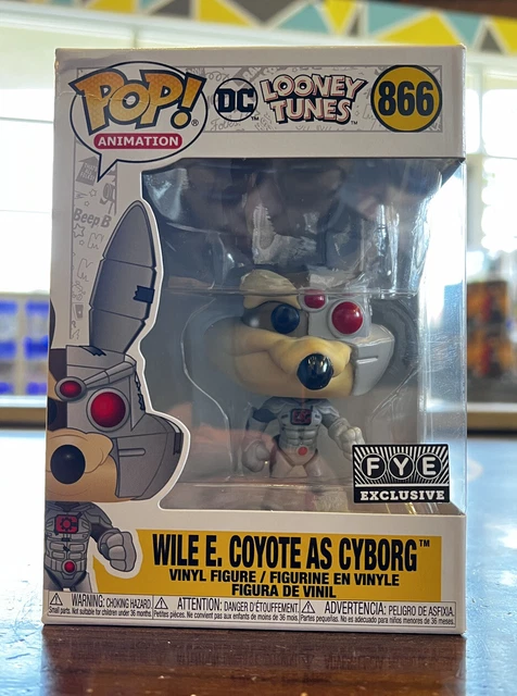 Funko Pop! Wile E. Coyote As Cyborg Exclusive #866 FYE Exclusive (Box Damaged)