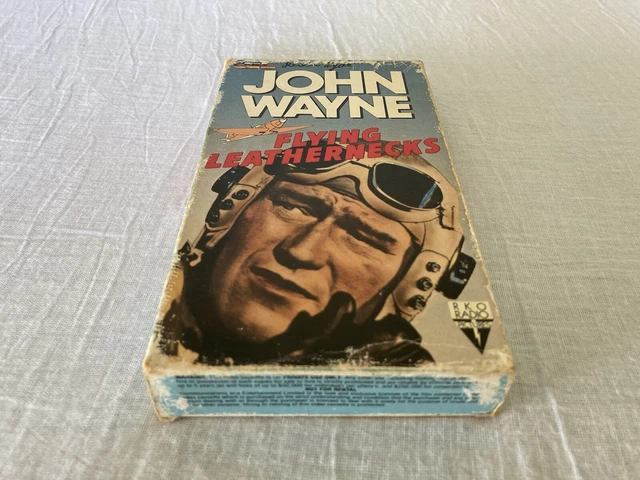 VINTAGE Collectable Flying Leathernecks, John Wayne, Robert Ryan VHS Video Tape