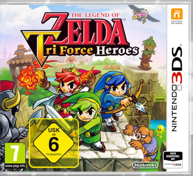 The Legend of Zelda: Tri Force Heroes - Nintendo 3DS (NEU!)