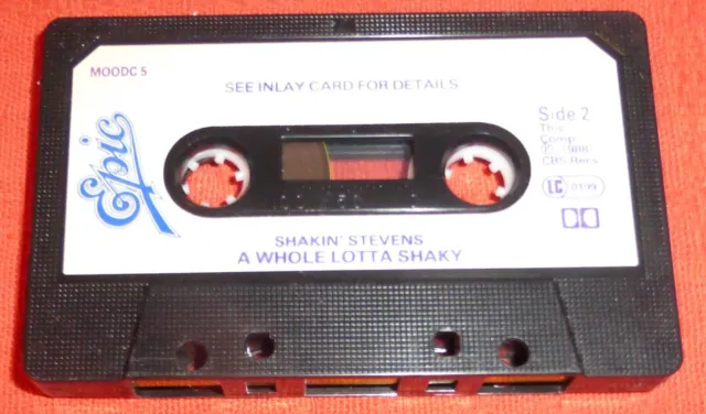 Shakin Stevens - Uk Cassette Tape - A Whole Lotta Shaky 2