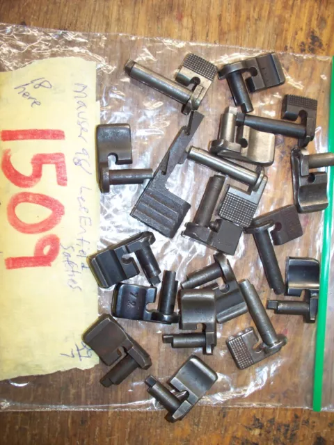 Mauser model 98 (u-git-18-safeties) safety parts lot
