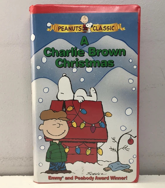 A CHARLIE BROWN Christmas VHS Peanuts Snoopy VHS Video Tape Holiday Classic RARE EUR 7,10 