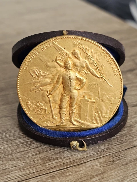 Médaille Bronze - Concours D'Apprentis Coiffeurs Yvelines 1988 - Collection