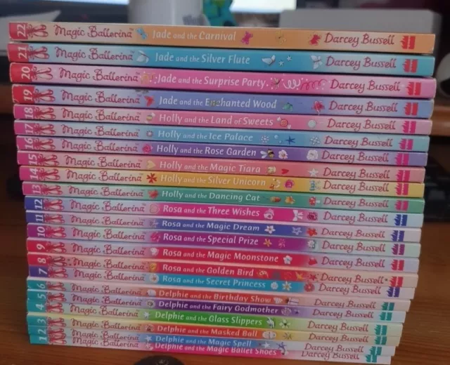 Magic Ballerina Darcey Bussell Books 1-22 Complete Set