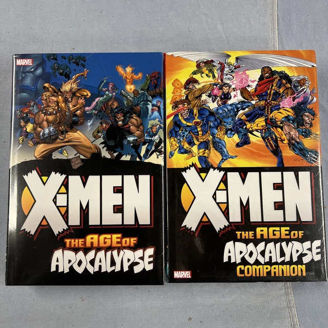 Marvel Comics X-MEN AGE OF APOCALYPSE Omnibus & Omnibus Companion DM HC (2021)