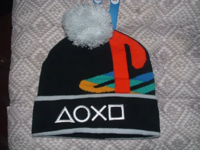 Bnwt Primark Playstation Bobble Hat Size M/L Age  8-12 Years *** 1.00 Postage***