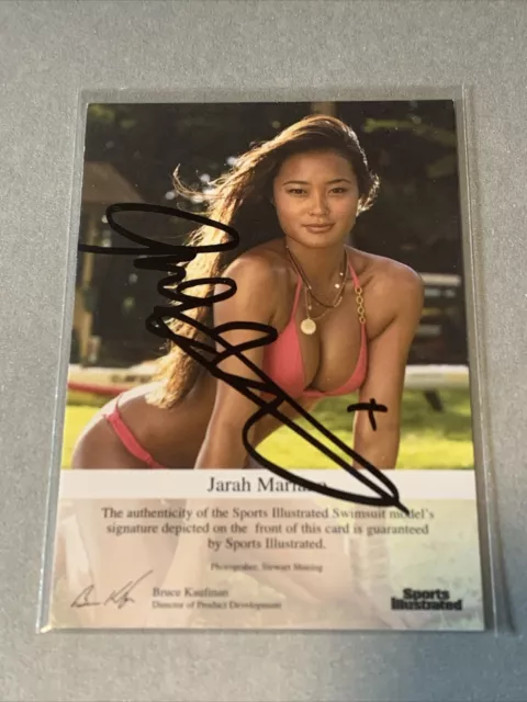 JARAH MARIANO 2008 SPORTS ILLUSTRATED SI SWIMSUIT (TYPE B) Autograph AUTO CARD