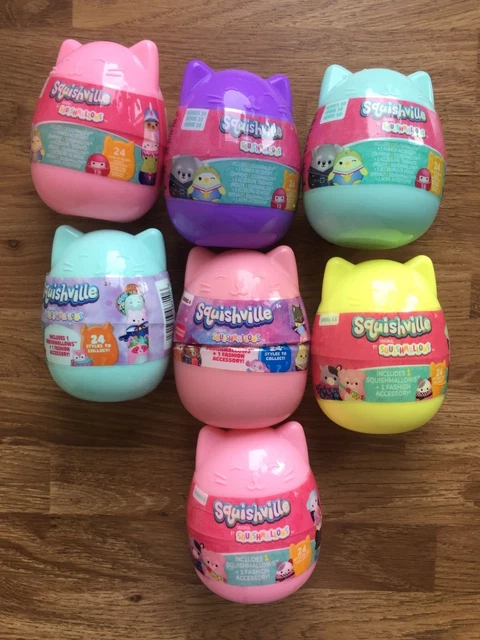 Squishmallows Christmas Mystery Capsules - 5 Pack Mini 4" Plush Assortment, Official Kellytoy 2023 Release - View #6