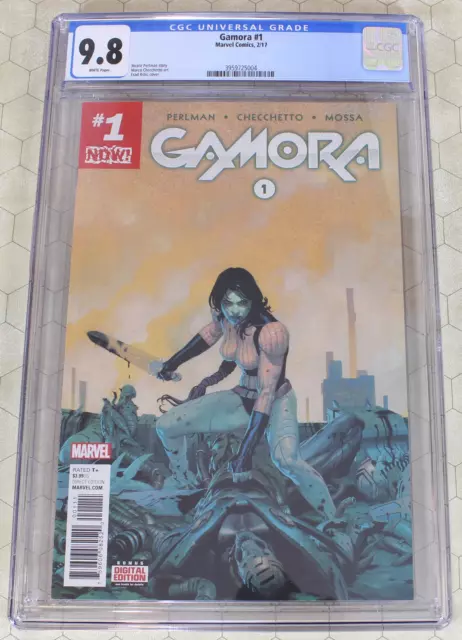 GAMORA #1 CGC 9.8 (2017) Regular cover (Marvel Comics)