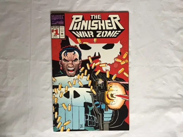 The Punisher: War Zone #1 (Mar 1992, Marvel) *KEY*1st appearance Thorn Die-Cut🤯