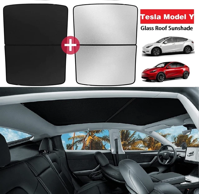 TESLA MODEL Y Glass Roof Sunshade Roof Shade Top Window Cover UV Sun