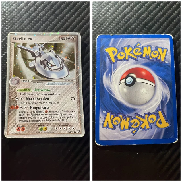 Steelix Ex 109/115 - ITA HOLO Ex Secret Forces - Pokemon Cards