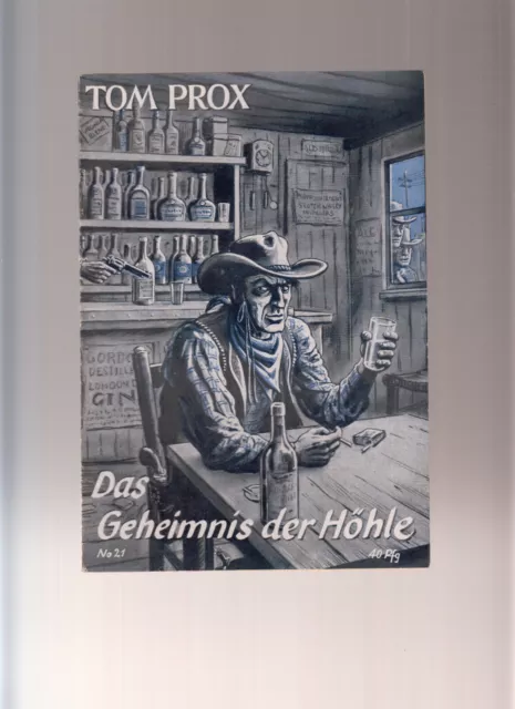 Tom Prox 42 verschiedene Original Hefte der 50er Jahre Uta Verlag ab Nr. 21