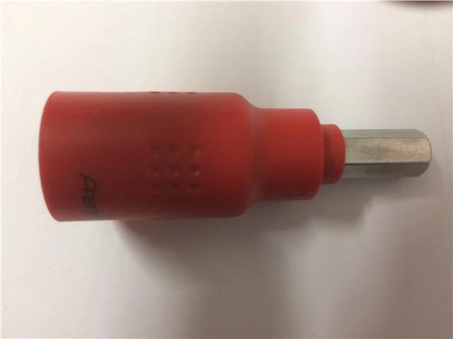 Douille à Embout Hexagonal 27mm – Carré D'Entraînement 3/4'' – Longueur 102 Mm – En Acier Cr-Mo – Pour Outils à Chocs