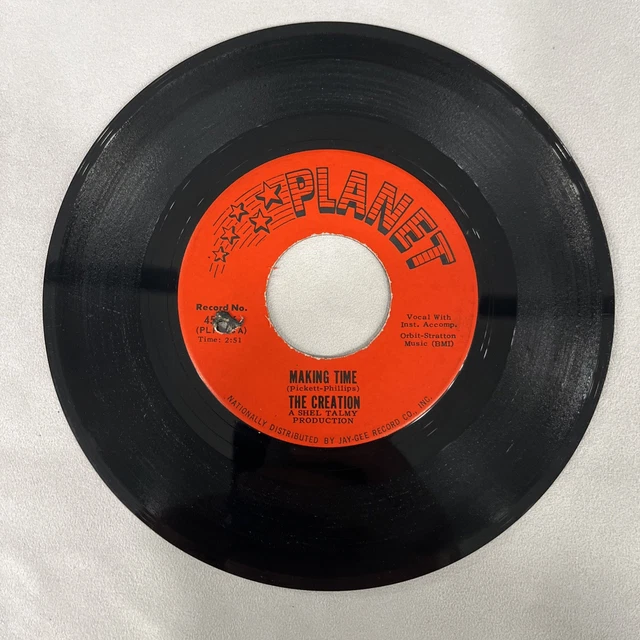 英7” Creation (2) Making Time PLF116 Planet /00080 The Creation – Making Time – Vinyl (7