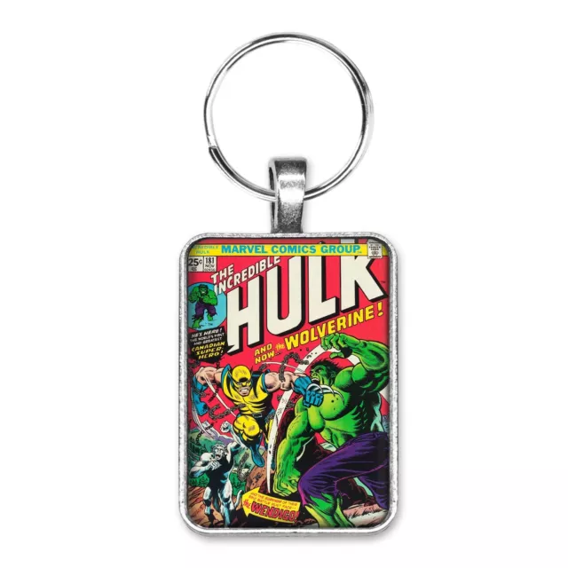 The Incredible Hulk #181 Cover Key Ring or Necklace First Wolverine Appearance