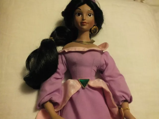 Jasmine Porcelain Doll 15" Disney Aladdin Princess Collection