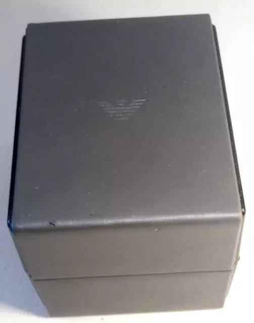 Emporio Armani-Scatola Per Orologio-Vintage-Rare Watch Box-Case-Caja-Boite