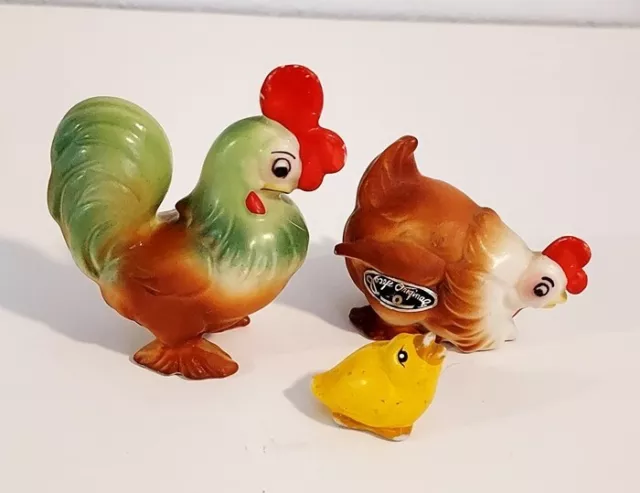 Josef Originals Rooster Family