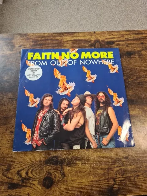 Faith No More - From Out Of Nowhere - LASHX24 - 12" 45rpm - 1st press - UK