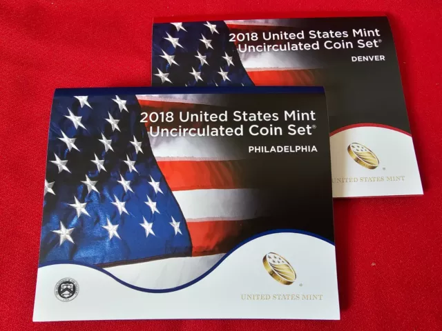 2018 P & D Uncirculated United States 20 Coin Mint Set