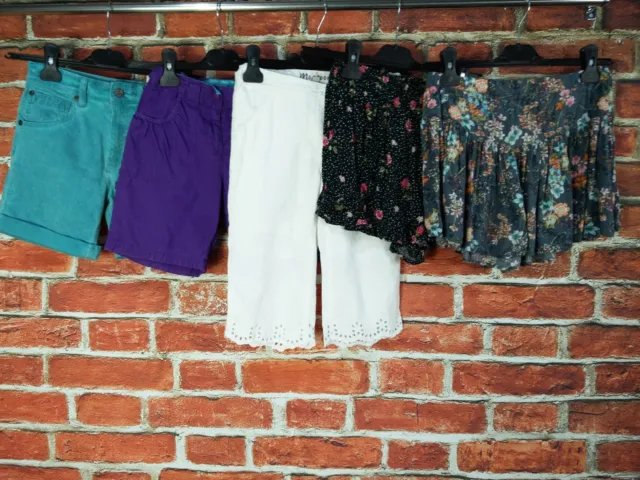 Girls Bundle Aged 7-8 Years Monsoon Next Etc Denim Shorts Floral Skirt Set 128Cm