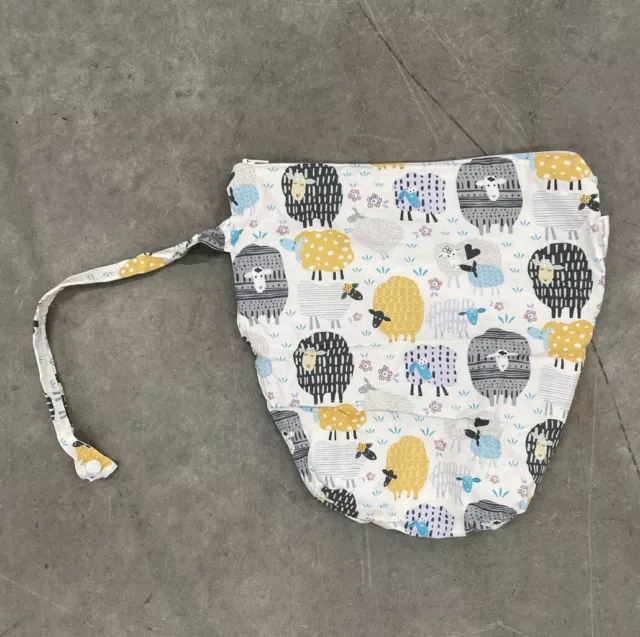 Travel Wet Dry Bag Double Layer Reusable Cloth Diaper Bag - LoveUSewMuch (Etsy)