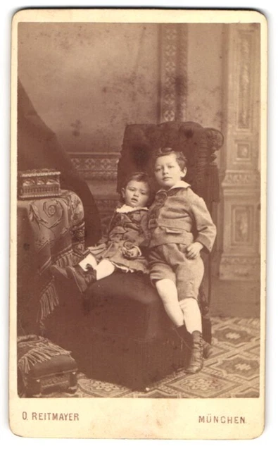 Fotografie O. Reitmayer, München, Briennerstrasse 4, Otto und Elsa Frauenholz i