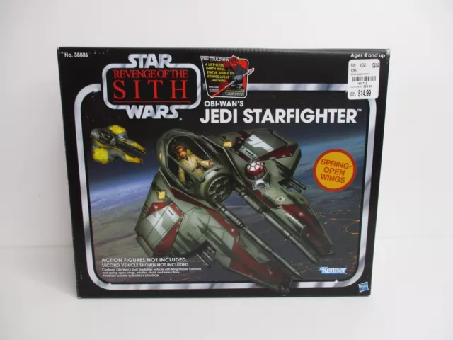 Hasbro Star Wars Vintage Collection Obi-Wan Jedi Starfighter Revenge Of The Sith