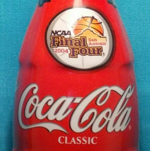 COCA-COLA * COKE *** 8 oz Bottle * NCAA FINAL FOUR 2004 *** San Antonio