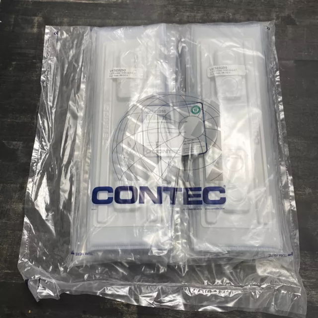 Contec Vertiklean VKSE0250 Medium 15" Mop Heads Sealed Edge Sterile - Pack Of 4