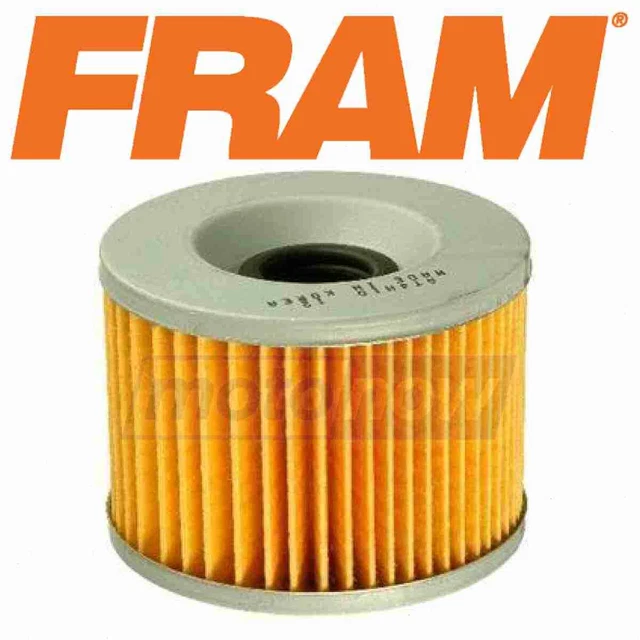 Fram Oil Filter for 1986-2012 Kawasaki EX250F Ninja 250R - Engine Oil bw
