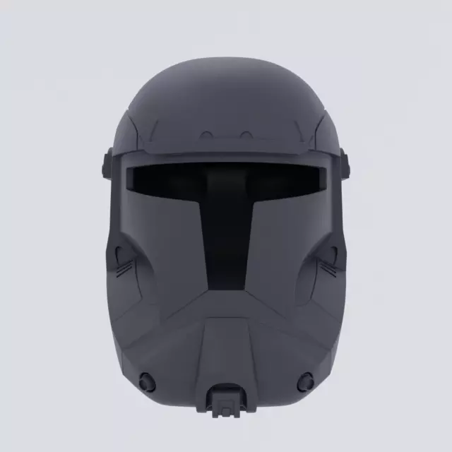 Star Wars Clone Commando 3D Printed Helmet For Cosplay PLA Filament