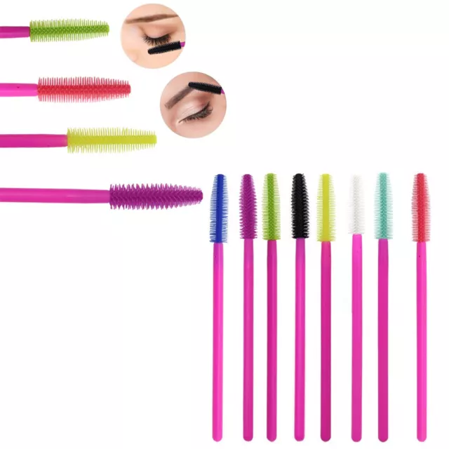 Applicateur d'extension de cils premium mascara silicone baguettes brosse brosses Royaume-Uni