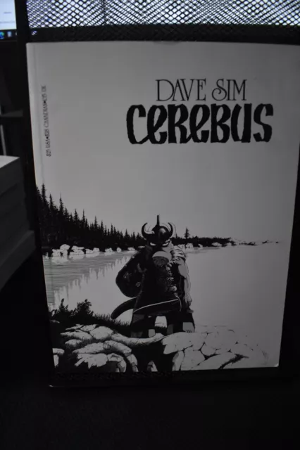 Cerebus Volume 1 Aardvark-Vanaheim TPB Signed & Sketched by Dave Sim VERY RARE