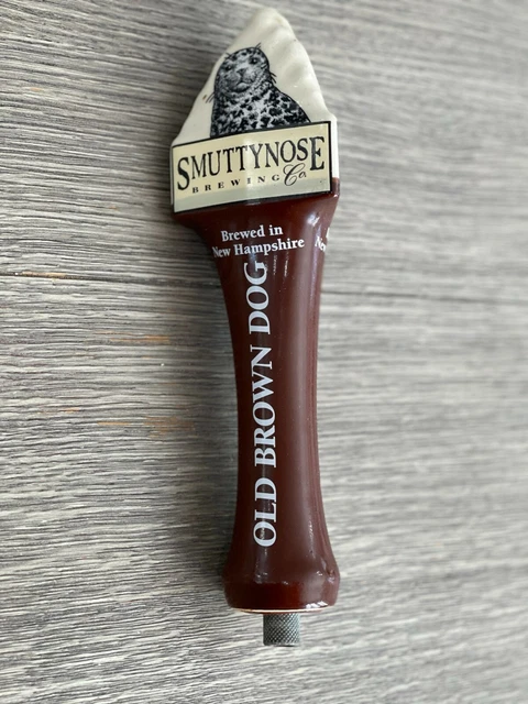 Smuttynose "Old Brown Dog" Tap Handle