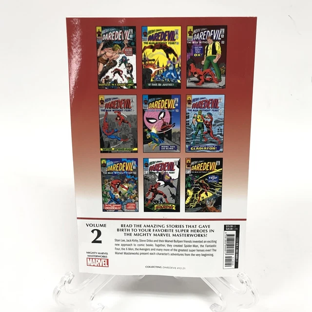 Daredevil Mighty Marvel Masterworks Vol 2 Alone Against Underworld New GN-TPB 3