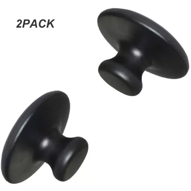 2Pcs Mushroom Shape Massage Stone Natural Lava Basalt Hot Stone For Spa XAT