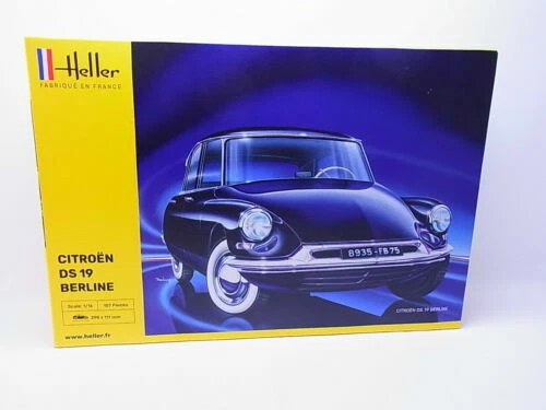 Heller 80795: Car scale model kit 1/16 scale - Citroën DS 19 Berline