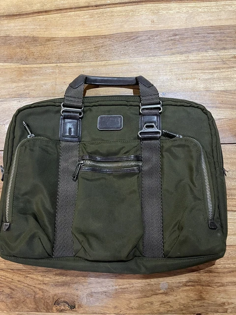 Tumi Alpha Bravo Albany Slim Briefcase - Black