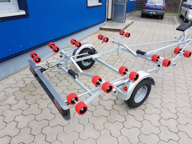 Bootstrailer Bootsanhänger Schlauchboottrailer 500kg Trailer *neu* Kuhz BTK500