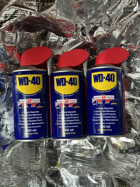 3 x 300 ml WD-40 uso multiuso - senza silicone