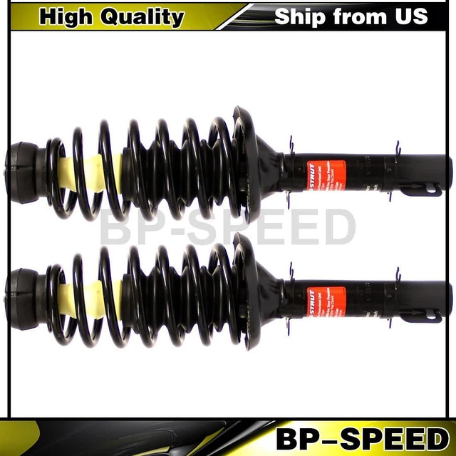 Front Suspension Struts and Coil Spring Assembly 2X Monroe For Volkswagen Beetle