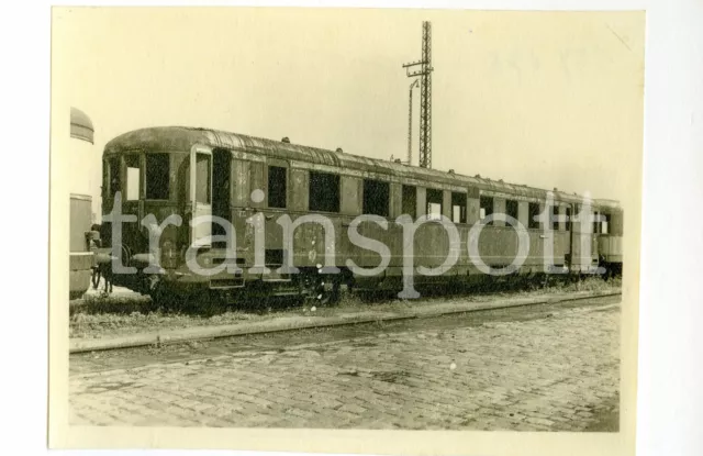 Baryt-Foto Triebwagen BC4iTvT 137 078 in Dresden Pieschen, Juni 1950