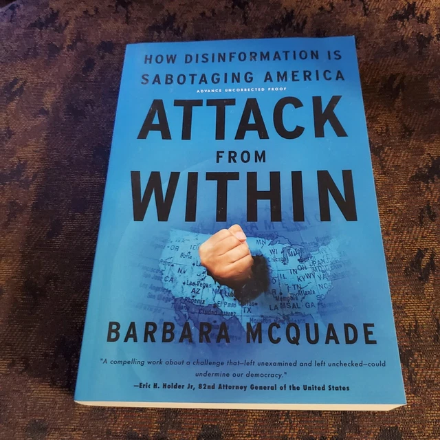 ATTACK FROM WITHIN Barbara Mcquade Arc Paperback 2024 G 26.00
