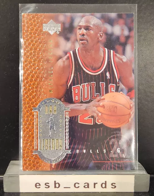 1999-00 Upper Deck NBA Legends Michael Jordan Chicago Bulls Sample Promo Card #1