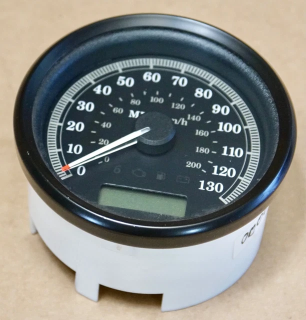 2:1 Ratio Speedometer 180 Km/h For Harley - Fits FL, Sportster, FX/FXR Models (1947-90)