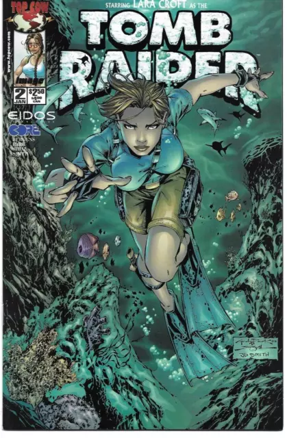 TOMB RAIDER (The Series) - Vol. 1 No. 02 (1/2000) LARA CROFT - VARIANT COVER 'A'