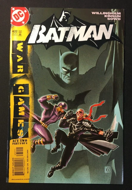 Batman 632 War Games Pt 8 Black Mask Last Battle Vol 1 Matt Wagner Dc Comics