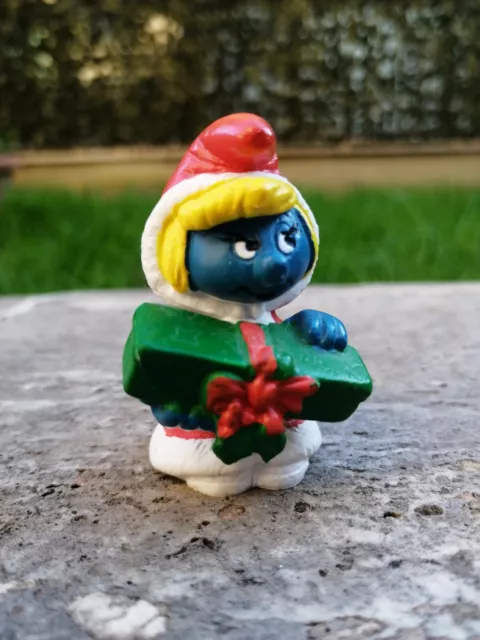 Puffi natalizi Smurfs Schlumpf Puffetta Natalizia 20153 SANTA SMURFETTE Schleich